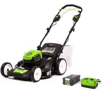 Greenworks MO80L410 Pro 80V 21-Inch Brushless Self-Propelled Lawn Mower