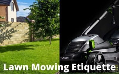 Lawn Mowing Etiquette | How to Be Social Neighbor