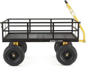 Gorilla Carts GOR1400-COM Heavy-Duty Steel Utility Cart 