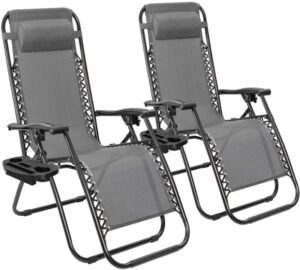 Furmax Zero Gravity Chair Patio Lounge Chair 