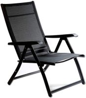 Heavy Duty Durable Adjustable Reclining Folding Chair