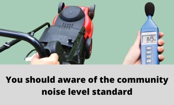 Image; Community noise level standard