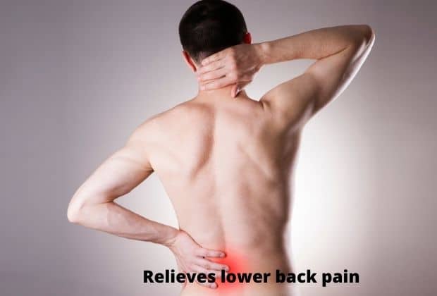 image; Relieves lower back pain